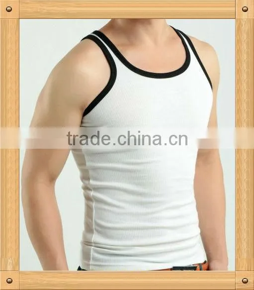 Good Quality Custom Men's Vest Cotton Wholesale Manufacture China photo-2