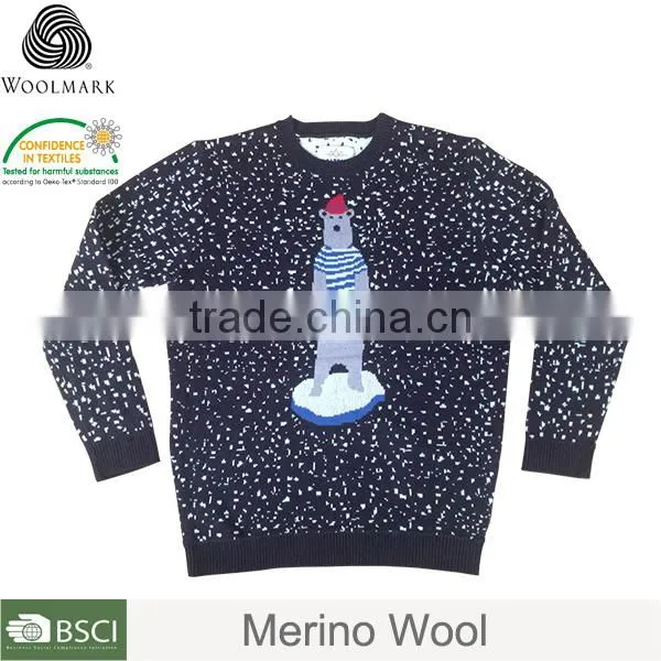 Custom Wholesale 100% Cotton Knitted Baby Sweater photo-2