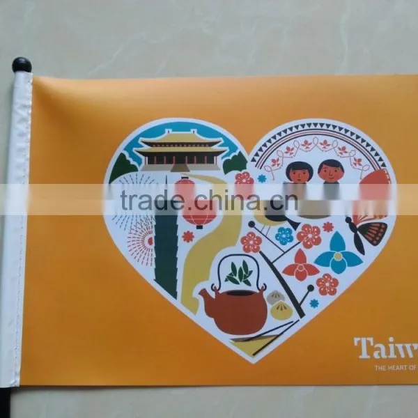 Printed Design Hand Flag photo-2