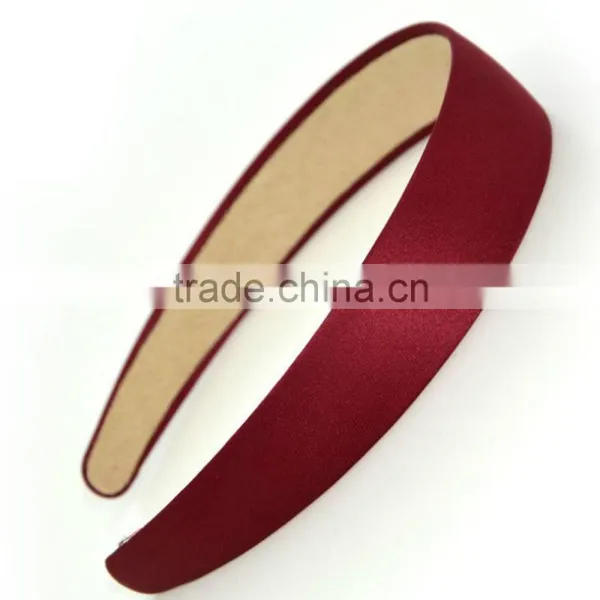 Fashion Colorful Plastic Headband Satin photo-5