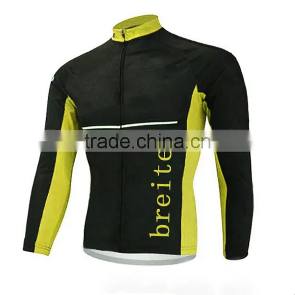 China Custom Wholesale Polyester Long Sleeve Specialized Cycling Jersey photo-2