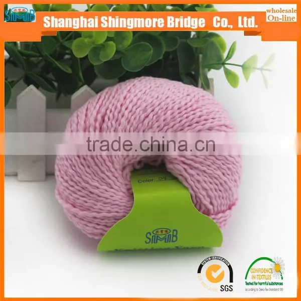 2017 China Fancy Yarn Supplier Hot Selling 100% Cotton tt Wave Yarn With 50g Balls for Hand Knitting photo-4