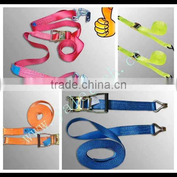 Tie Down Ratchet Strap With Hooks and Rings photo-3