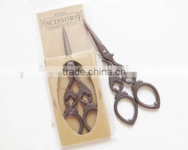 Sewing Scissors.Antique Zakka Scissors Embroidery Bird Scissors Craft Thread Scissors. photo-3