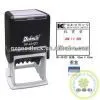 Colop Oval Date Rubber Stamp/Oval Date Self Inking Stamp photo-2