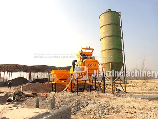 HZS35 Concrete Batching Plant Manufatruer In China photo-3