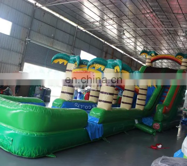Outdoor Giant Inflatable Water Slide Inflatable Water Slide With Pool for Kids photo-4