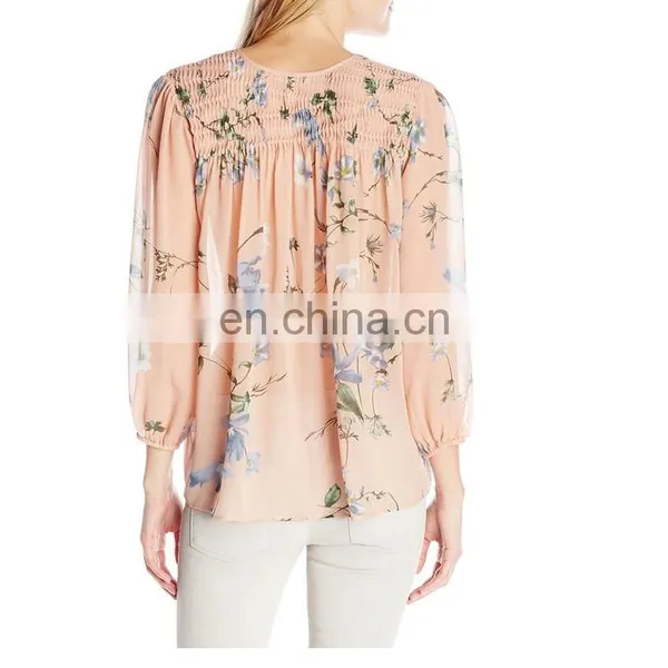 China High Quality Most Favorable Price Ladies Fashion Smart Top photo-2