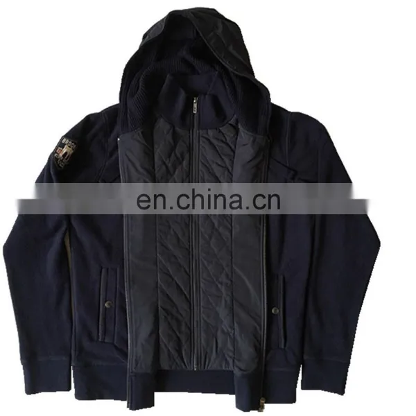 Men's Knitted Outwear With Hood for Winter From JD Knitted Garment photo-2