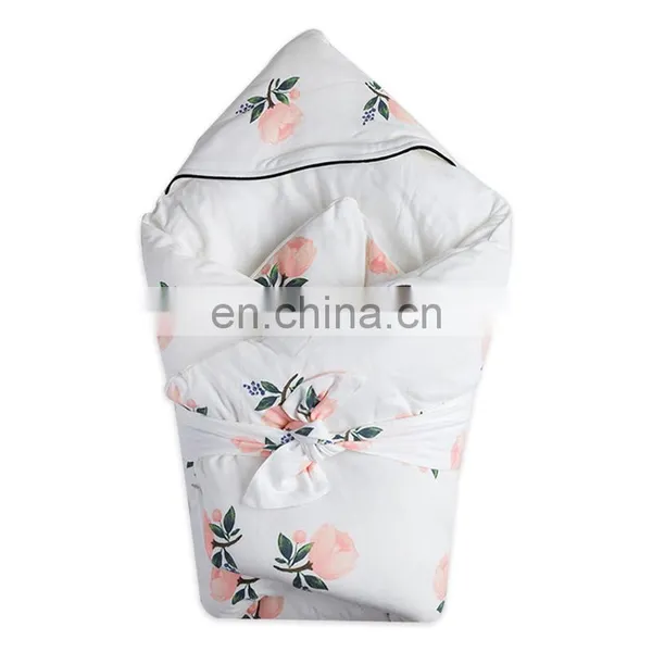 China Manufacturer Newborns Adjustable Swaddle Blankets ASTM Standard photo-3