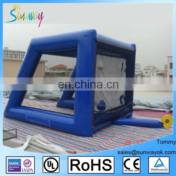 Inflatable Penalty Football Shootout Target Challenge Goal Toss Game photo-6