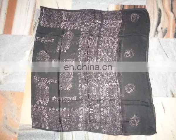 HINDU GODS PRINTED PRAYER SCARVES 100 PCS photo-4