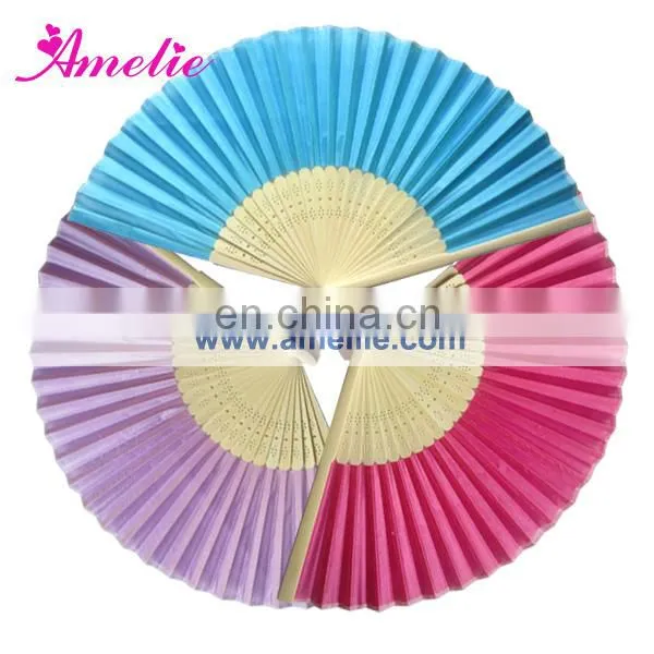 AF1404 Stocks Hand Fans Wedding Craft Fans