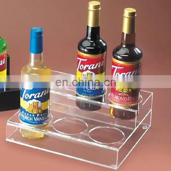 Useful and Customized Size Acrylic Bottle Display Holder photo-3