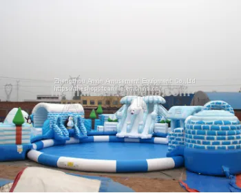 Inflatable Amusement Equipment Water Park Express Expedition Water Park I