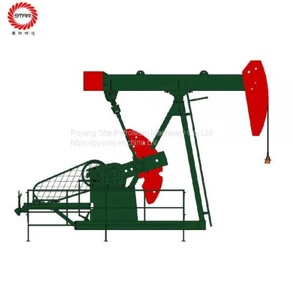 Chinese Manufacturer Supply Oilfield Extrasion Equpment API Standard 11E Beam Pumping Unit photo-3