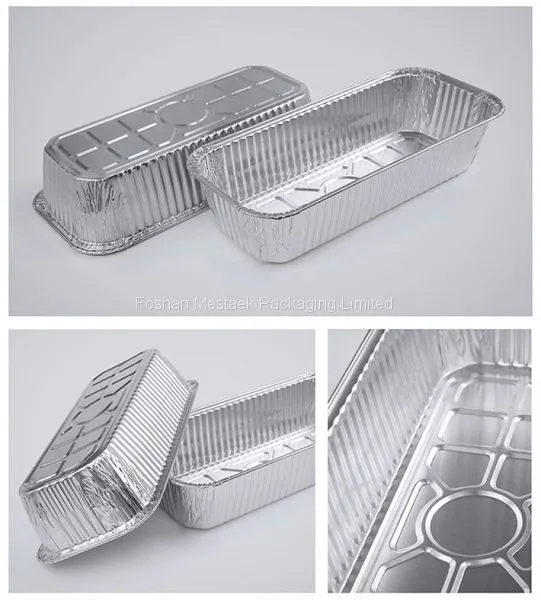 3 Lb. Aluminum Foil Bread Loaf Pan for Baking photo-3