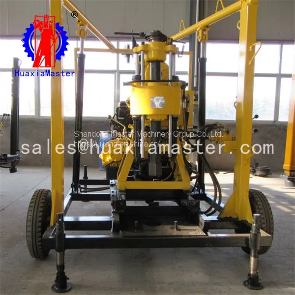 XYX-130 Wheeled Hydraulic Core Drilling Rig photo-4
