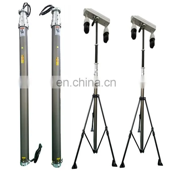 8.4m Inner Cable Telescopic Mast Surveillance Camera Tower photo-7