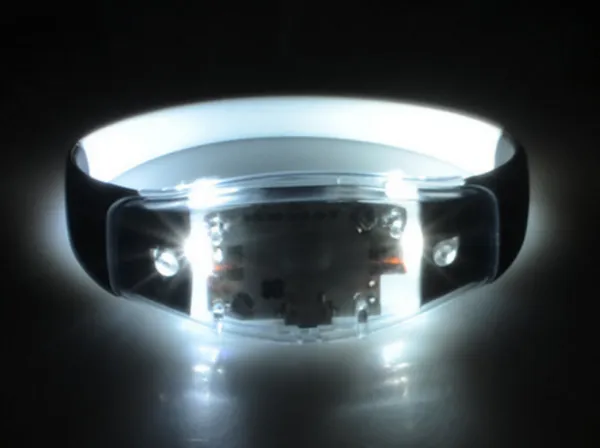 Digital Led Silicone Bracelet Watch Promotion Product Concert Custom photo-2