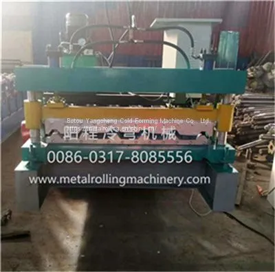 Trapezoidal Roof Panel Roll Forming Machine photo-2