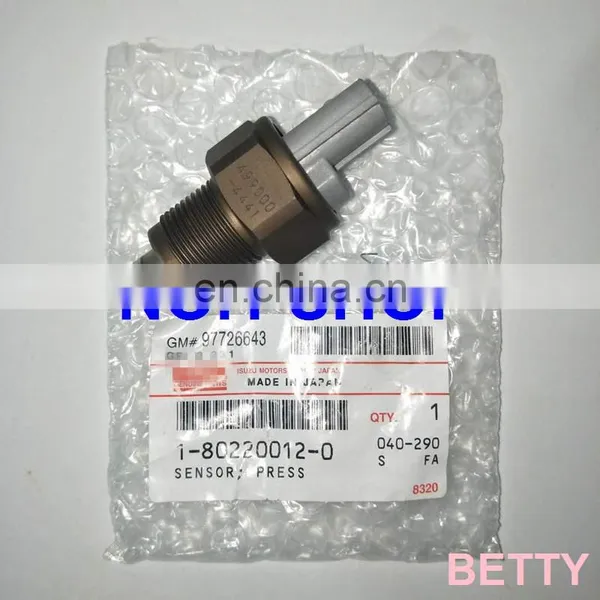 100% Original and New Part 1-80220012-0 Fuel Pressure Sensor 499000-4441 Made in jp photo-2