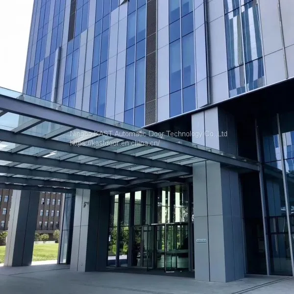 Crystal Automatic Revolving Door Three Wings Automatic Revolving Door photo-4