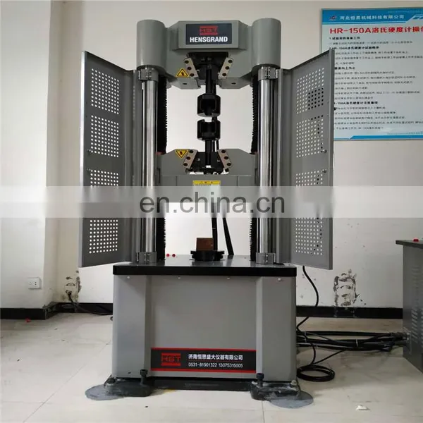 WAW-2000F Single Space UTM Servo Hydraulic Universal Tensile Elongation Testing Machine photo-4