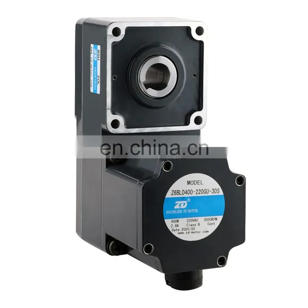 High Torque Low Speed ZD MOTOR Brushless dc Gear Motor 400W Manufacturers for AGV photo-2