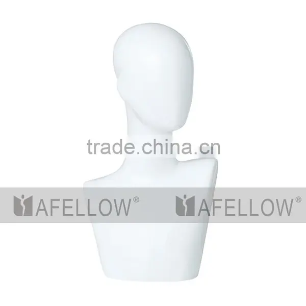 Plastic Head Mannequin White Blak Red Color Can Chosse Cheap Head H1086 photo-4