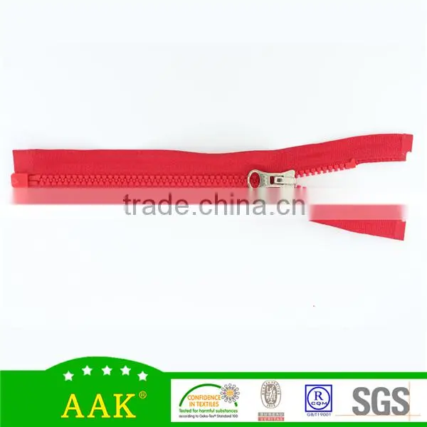 3# Derlin Zipper Delrin Open End Zipper With Cupronickel Thumb Puller photo-3