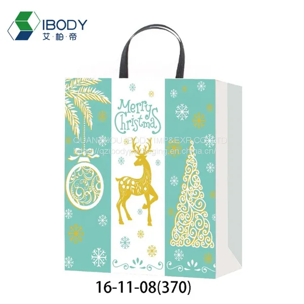 Recycled White Cardboard Design Shopping Bag Custom Printed Logo With Portable Handle photo-3