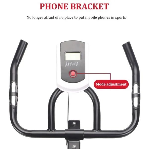 Popular Vertical Magnetic Exercise Spin Bike Cycle Exercise Machine photo-3