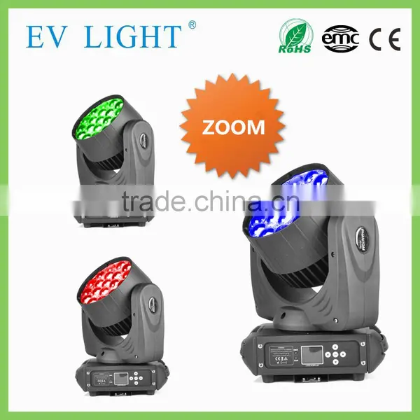 19*15W Led Moving Head Zoom Rgbw Wash Light photo-2