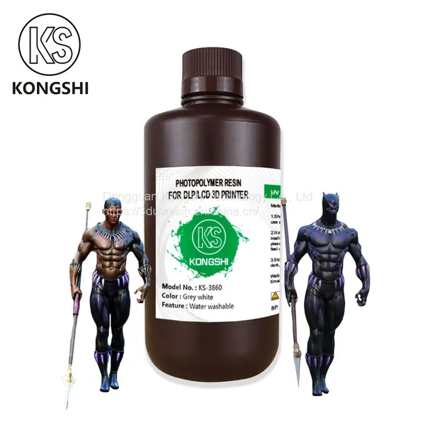 KS-3860 Water Washable Hard UV Resin Used for Making Models Photosensitive Resin Suitable for 3D Printers photo-3