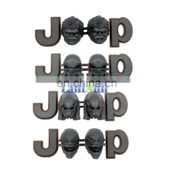 Sanfu JL1138 3D J ee p наклейка, подходящая для всех моделей автомобилей. Халк, Железный воин, Воин, Веном. По умолчанию доставляется Халк