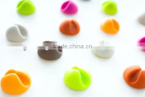 CC-908 Multipurpose Cable Clips ,Colorful Multipurpose Wire Cord Cable Drop Clips Holder Organizer