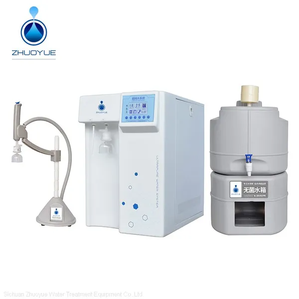 Ultra Pure Water Quality Water Purifier Filter System for Laboratories With Terminal Filter photo-4