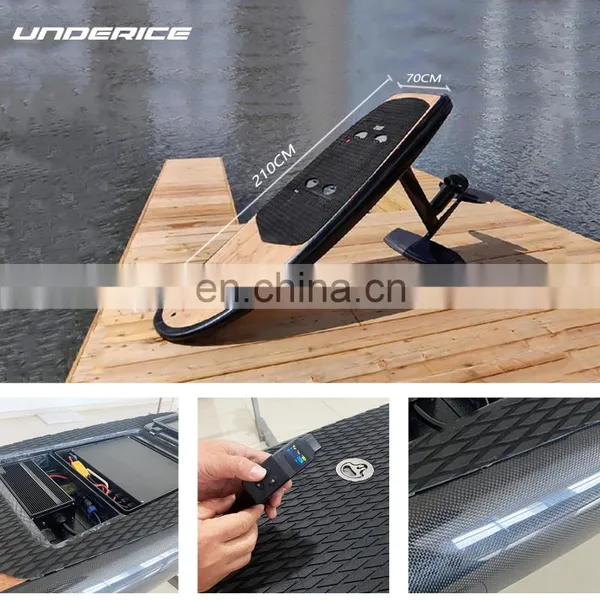 UICE Customized Efoil Electric Surfboard Powered Surfboard Hydrofoil Electric Full Carbon (Foil+Board) photo-3