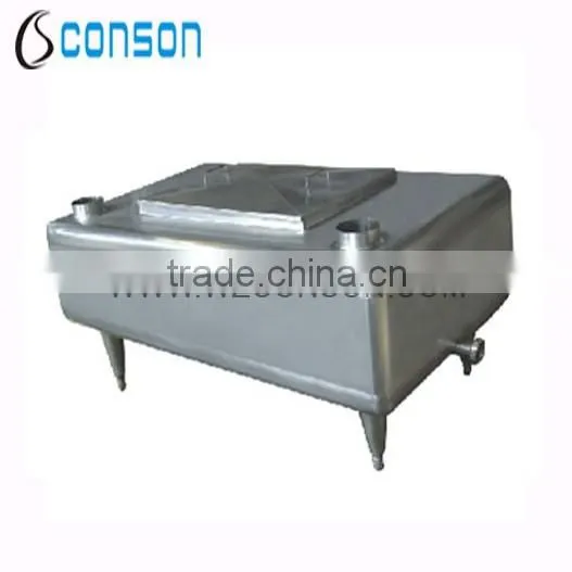 High Quality Food Grade Stainless Steel Milk Receiving Tank