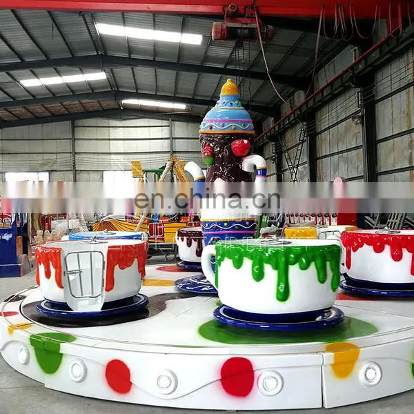 Amusement Park Equipment Indoor Children Rides Tea Cup and Saucer Rides photo-2
