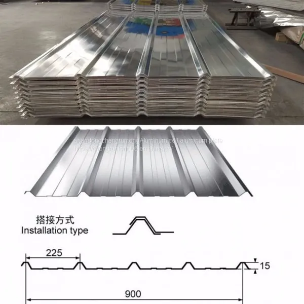Alloy Aluminum Plate Aluminum Corrugated Plate Corrugated Plate Press Type 1060.3003 Aluminum Magnesium Manganese Processing Custom Size Flat Thickness Complete Size Cut at Will photo-5
