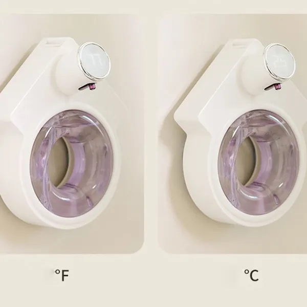 280ml Smart Touchless Temperature Measurement Display Home Accessories Foam Automatic Liquid Soap Dispenser photo-2