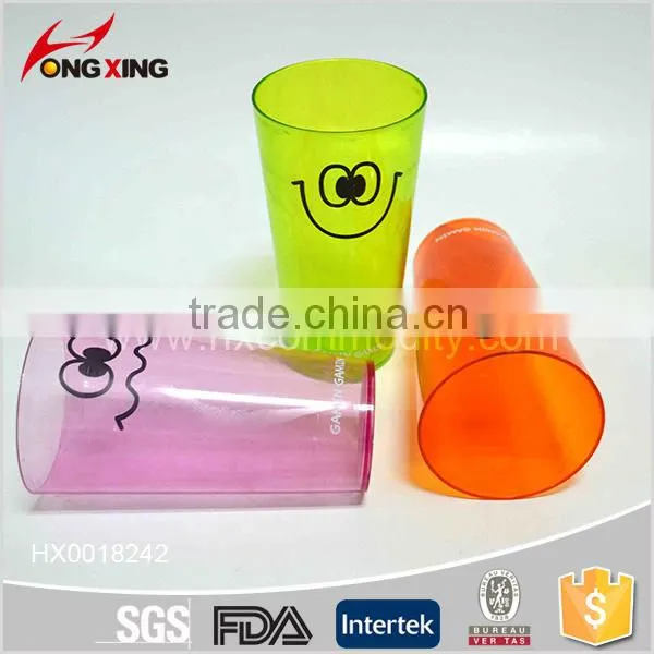 Transparent Colorful Cartoon Printing 21oz Party Reusable Plastic Cup photo-3