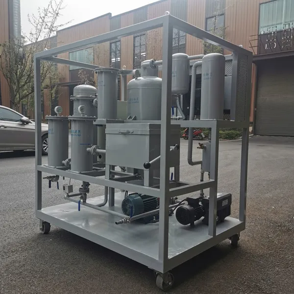 Press Filter Type Multifunctional Hydraulic Oil Purifier Machine photo-3