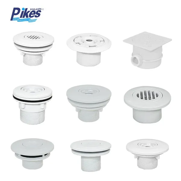 ABS UV Plastic Fittings Swimming Pool Accessory High Quality Plastic Equipment Skimmer Water Return Massage Jet photo-2