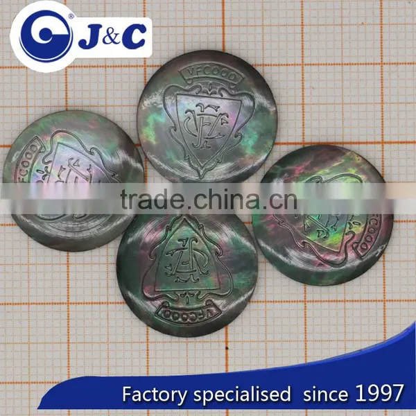 Black Pearl Lip Sea Shell,raw Mother of Pearl Shells With Laser Engraved Logo photo-2