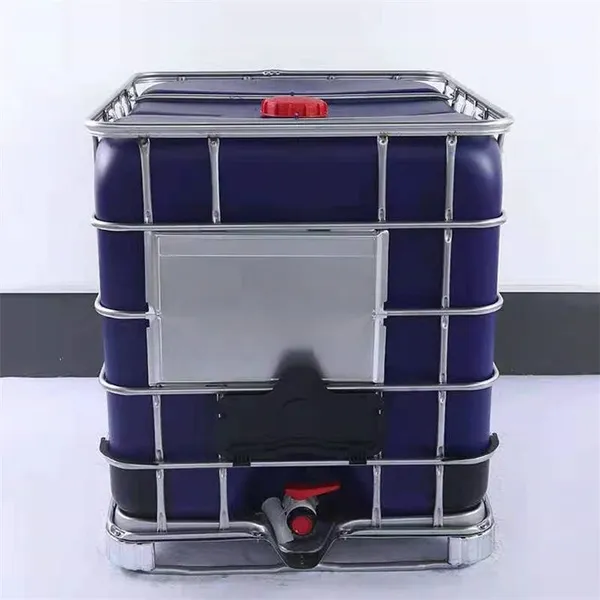 Custom-made Plastic Thickened Ton Barrel With Iron Frame, Acid and Alkali Resistant Chemical Barrel, Container Square Barrel, photo-4