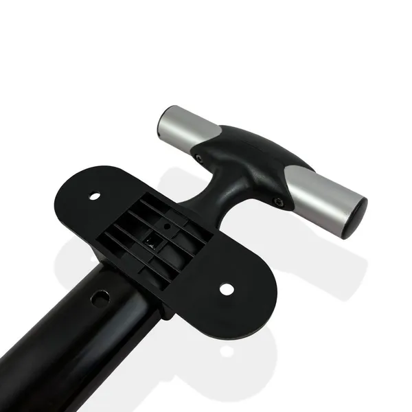 Customized Aluminum Alloy Material Manufacturer Wholesale Vegetable Basket Single Pull Rod Three Section Telescopic Pull Rod photo-2