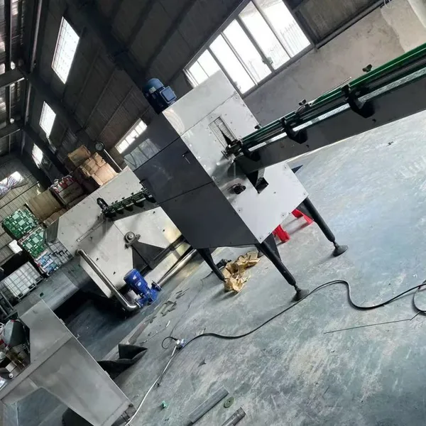 Glass Bottle Washing Equipment With Integrated Label Removal